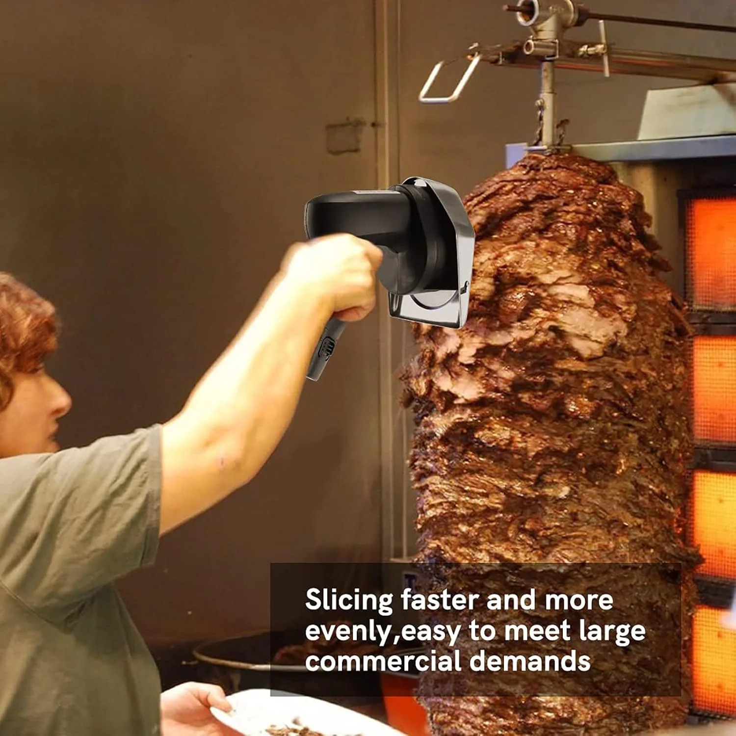 Máy Cắt Thịt Doner Kebap KS 100T và AGREENO KS100E – Giải Pháp Tối Ưu Cho Kinh Doanh Ẩm Thực