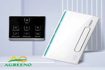 Đèn Điều Hoà Phòng Tắm Cao Cấp AGREENO DG100 - Giải Pháp Tối Ưu Cho Mọi Mùa